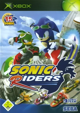 Sonic Riders (USA) box cover front